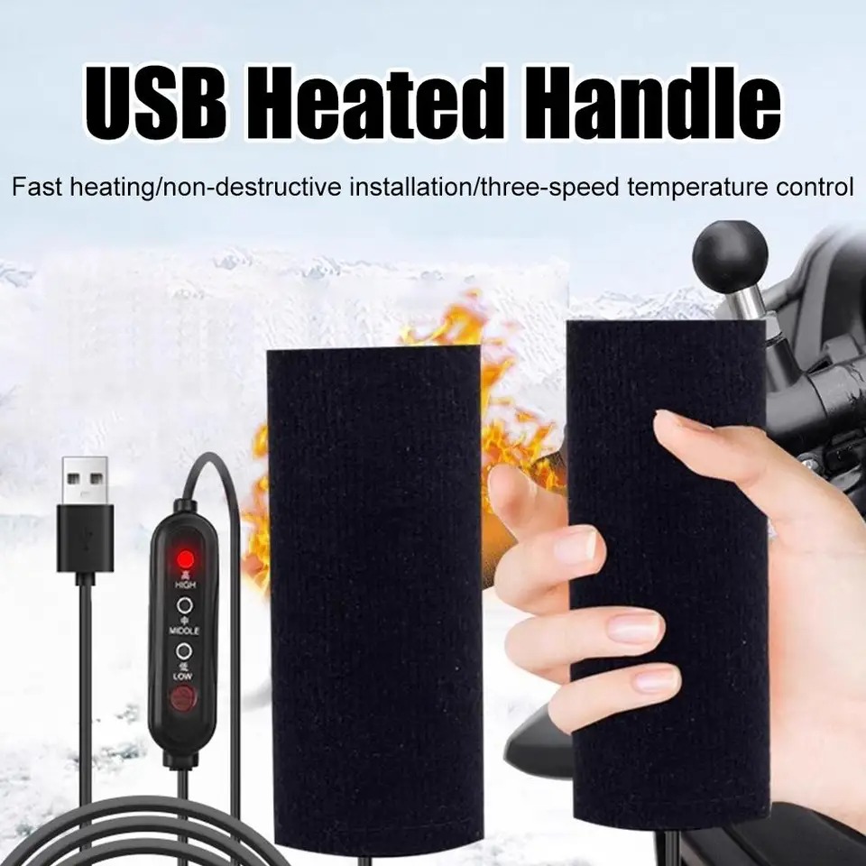 Poignées chauffantes pour moto - Handlebar Grip Heated avis et prix