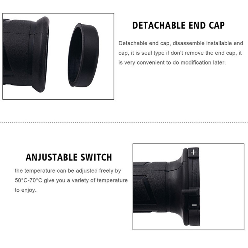 Poignées chauffantes à la main - Handlebar Grip Heated avis et prix
