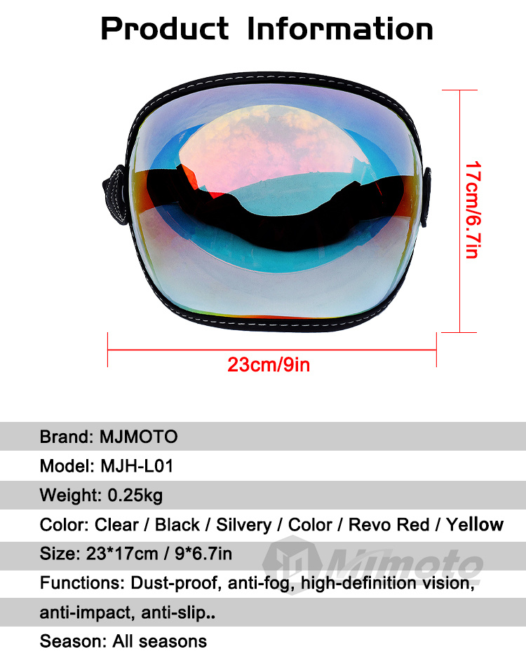 Lunettes de Moto rétro, casque - Motorcycle Gear For Woman avis et prix