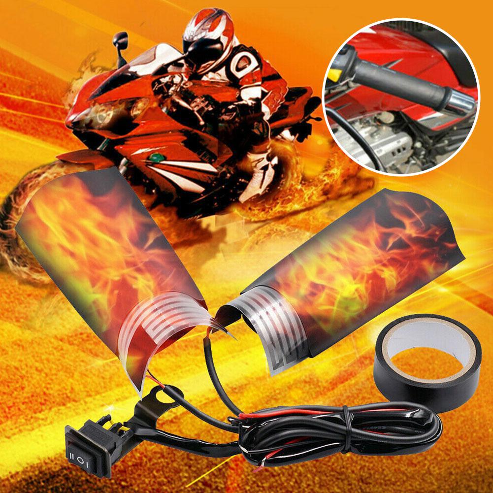Poignées chauffantes pour moto - Handlebar Grip Heated avis et prix